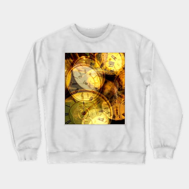 Time Flies Crewneck Sweatshirt by Alchemia
